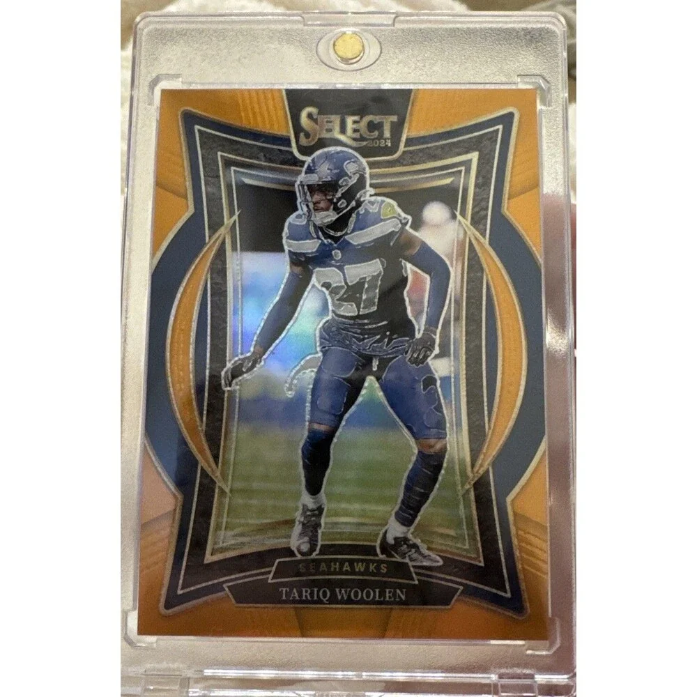 2024 Panini Select Concourse Orange Tariq Woolen /49 #95